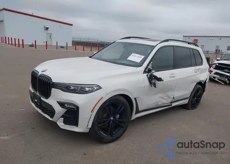 2020 BMW X7 xDrive40I z USA, uszkodzony, nr VIN 5UXCW2C01L9C94030
